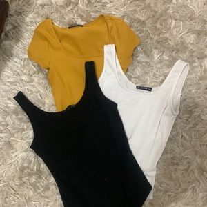 Bundle pack of 3 bodysuits